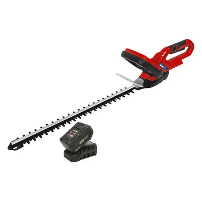 20V Cordless Hedge Trimmer Bundle - Includes 4Ah Lithium-ion Battery & Charger