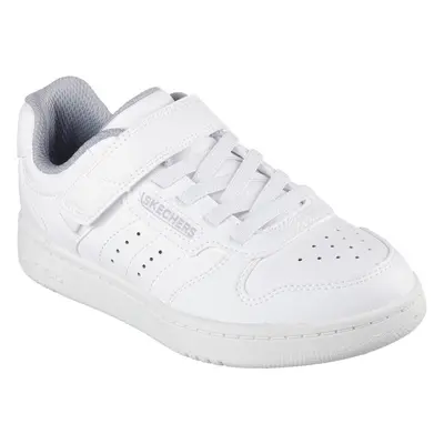 (13.5 UK Child, White) Skechers Boys Quick Street - Vorton Trainers