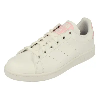 (4.5) Adidas Originals Stan Smith Junior Trainers Sneakers Eg7306