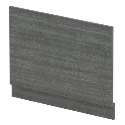 800mm Bath MFC End Panel & Plinth - Woodgrain Anthracite