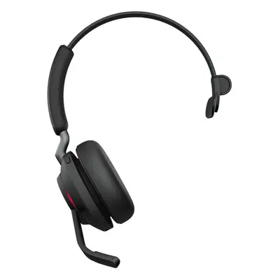 Jabra Evolve2 Mono Wireless On-Ear Headset (Microsoft Teams, USB Type-C, Black)