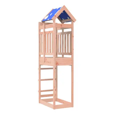 (solid douglas wood) vidaXL Play Tower Kids Playset Climbing Frame Playhouse Solid Wood Douglas 