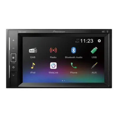 Pioneer 6.2" 2DIN Car Multimedia Stereo Player MP3/Radio USB/Bluetooth