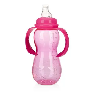 DDI Nuby? Standard Neck Non-Drip Bottle w/Handles - oz Pink Stage Case of