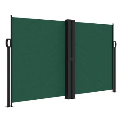 (dark green, x cm) vidaXL Retractable Side Awning Outdoor Privacy Screen Shade Black 120x1200 cm