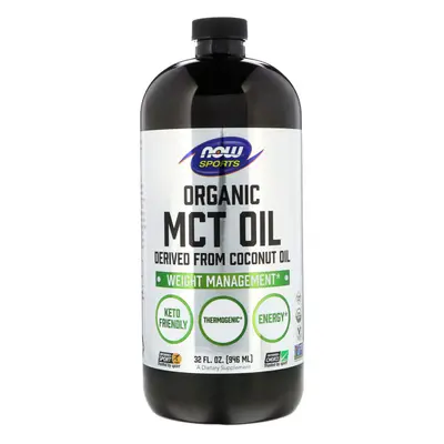 Now Foods, Sports, Organic MCT Oil, fl oz (946 ml)