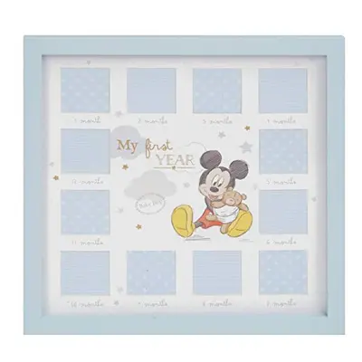 Mickey Mouse Baby Boy First Year Month Multi Photo Frame