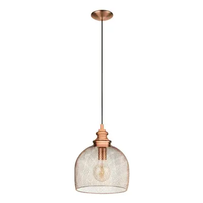 Hanging Ceiling Pendant Light Copper Wire Mesh Shade 1x 60W E27 Feature Lamp