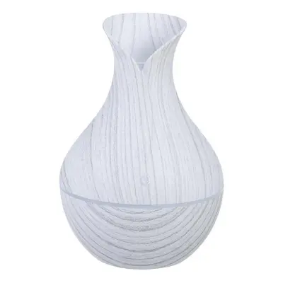 (Dark) 130ml LED USB Mini Vase Ultrasonic Air Humidifier Low Noise Aromatherapy Diffuser Mist Ma