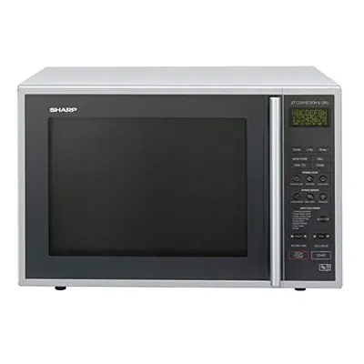 Sharp R959SLMAA Combination Microwave Oven, Litre capacity, 900W, Silver