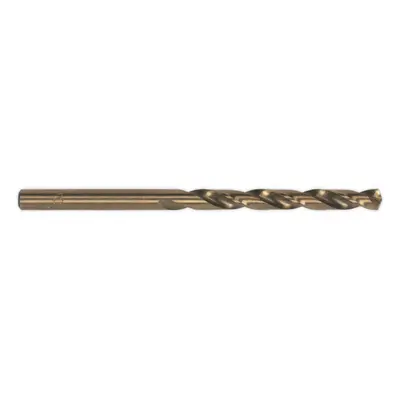 10 PACK 8mm Fully Ground HSS Cobalt Drill Bit - Long Life Clog Free Drill Bit