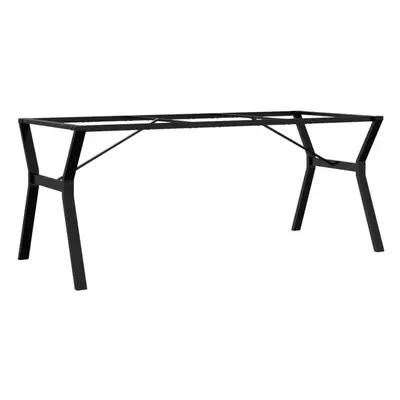 vidaXL Dining Table Legs Y-Frame Desk Legs Metal Furniture Legs Cast Iron