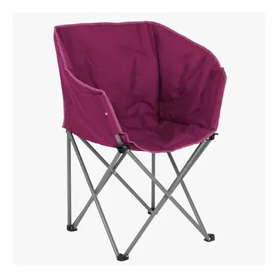 Highlander Braemar Camping Tub Chair Bucket Seat | Berry