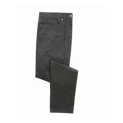 (42R, Charcoal) Premier Mens Performance Chinos