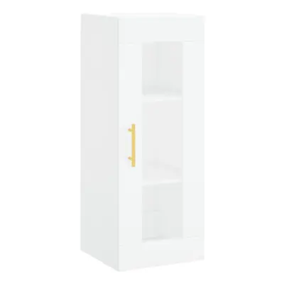 (white) vidaXL Wall Mounted Cabinet Bathroom Cabinet Storage Cabinet Cupboard White