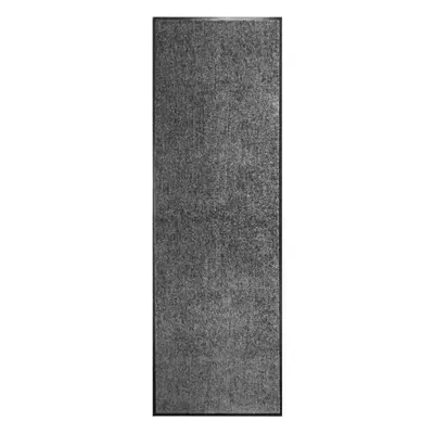 vidaXL Doormat Washable Anthracite Home Garden Entrance Rug for Front Door