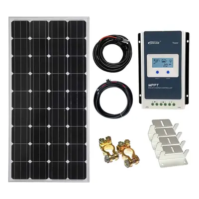 150w Mono Solar Panel Kit 12V/24V with MPPT controller - K4M