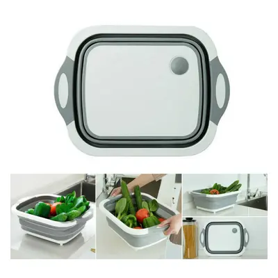 4 in Foldable Multifunctional Board Tool Fruit Vegetables Sink Drain Storage Basket