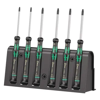 Wera 2067/6 TORX BO Kraftform Micro Screwdriver Set, for electronic applications, TX7-TX20, Piec