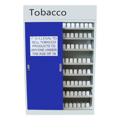 Cigarette Tobacco Display Cabinet / Cigarette Shelf Storage Gantry