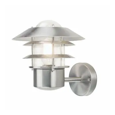 Outdoor IP44 Wall Light Stainless Steel LED E27 60W