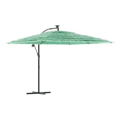 (green, x x cm) vidaXL Garden Parasol with Steel Pole Outdoor Umbrella Patio Sun Parasol White