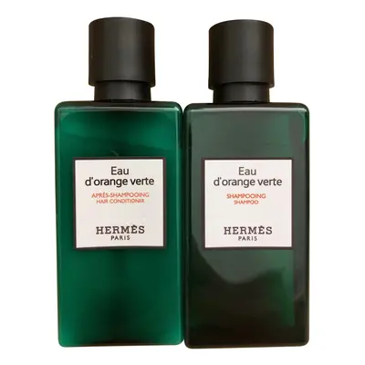 Hermes Eau d'orange Verte Shampoo 1.35 OZ & Conditioner Travel Set 1.35 OZ