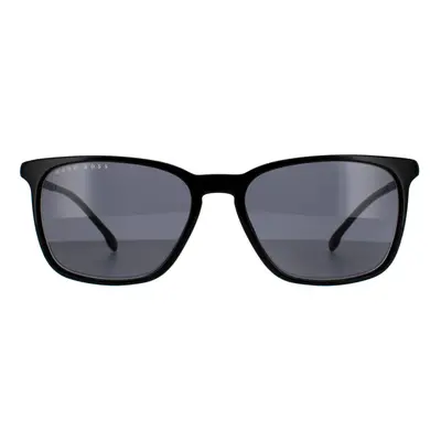 Hugo Boss Sunglasses BOSS 1183/S/IT IR Shiny Black Grey