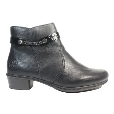 (6 (Adults')) Y0783-00 | Fabiola | Black | Women's Ankle Boots