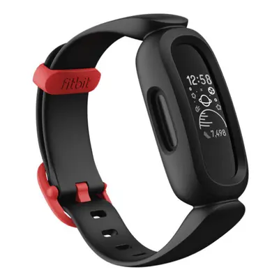 Fitbit Ace PMOLED Wristband activity tracker Black, Red