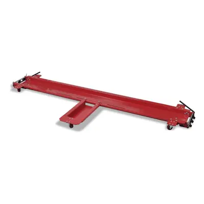 vidaXL Motorcycle Dolly Red Motorbike Stand Car Parking Mover Scooter Centre