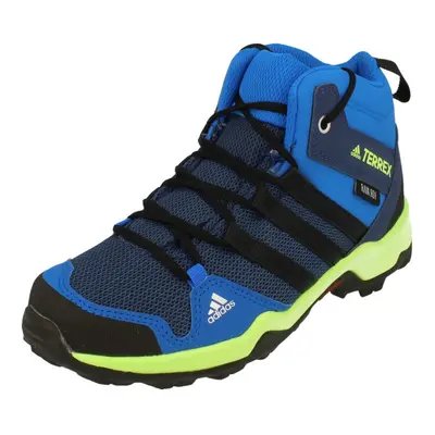 (1.5) Adidas Hiking Terrex Ax2R Mid R.Rdy Kids Trainers Sneakers Ef2246