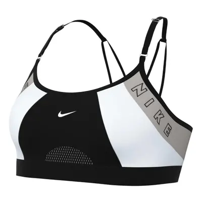 (L) Nike Indy Training Bra Black/Grey Sports Bra