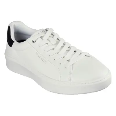 (7 UK, White) Skechers Mens Court Break Suit Trainers