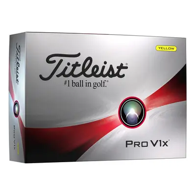 TITLEIST Pro V1x Golf Ball, Yellow