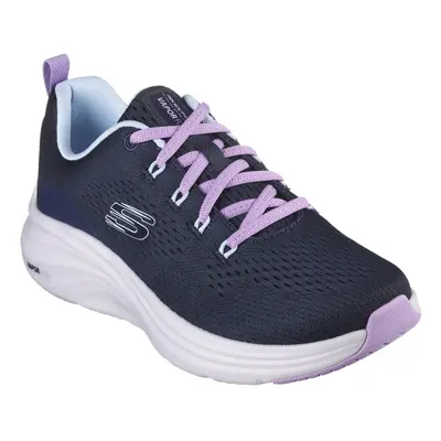 (UK 7, Navy/Lavender) Skechers Womens Vapour Foam Fresh Trend Engineered Mesh Lace Up Trainers