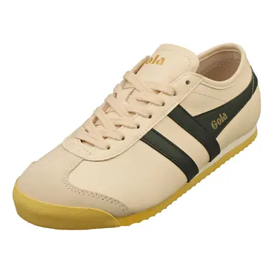 (5) Gola Race Womens Fashion Trainers in Ecru