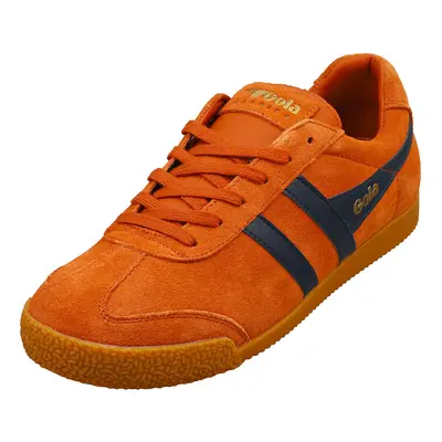 (7) Gola Harrier Mens Fashion Trainers in Moody Orange