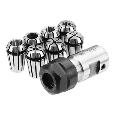 7Pcs ER11 1-7mm Spring Collets with ER11A 5mm Motor Shaft Holder Extension Rod