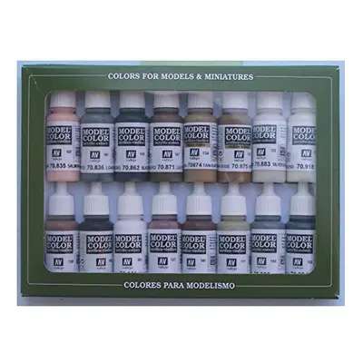 Vallejo Equestrian Colors Paint Set, 17ml