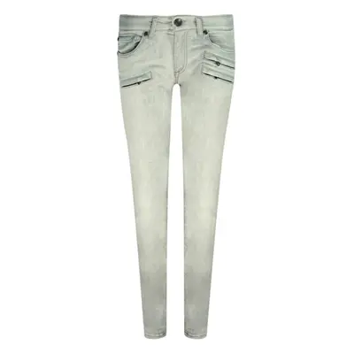 (W25 L32) Balmain FP55205JI5202 Grey Jeans