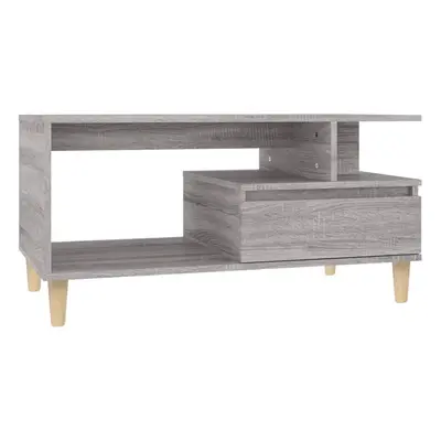 (Grey sonoma) vidaXL Coffee Table Engineered Wood Couch Centre Accent Table Multi Colours