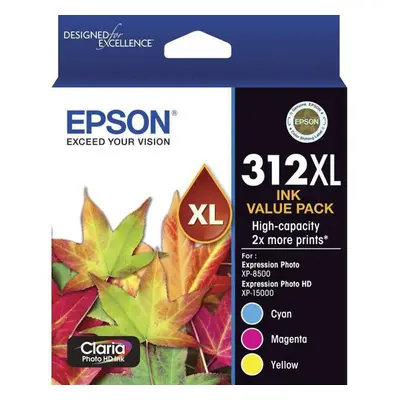 GENUINE Original Epson 312XL Colours Ink Cartridge XP-8500 XP-15000 T183B92