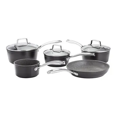 5pc Stellar Rocktanium Cookware Set | Non-Stick Saucepan Set