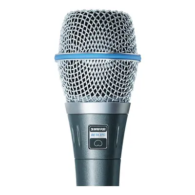 Shure Beta87C Vocal Microphone Pin XLR, metallic/blue