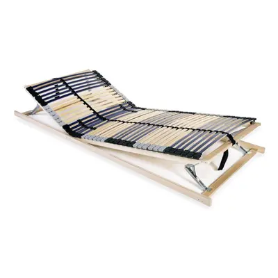 vidaXL Slatted Bed Base with Slats Zones 80x200cm Furniture Frame