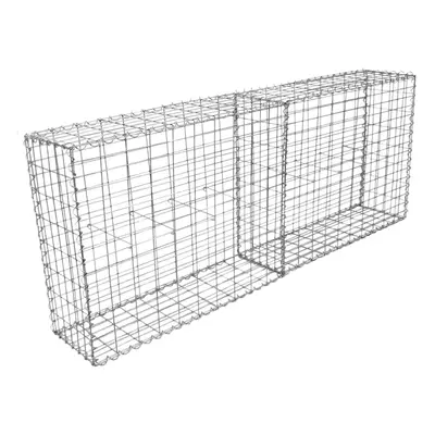 Gabion Baskets Stone Wire Cages Outdoor Mesh Planter / x x 30cm / Pack