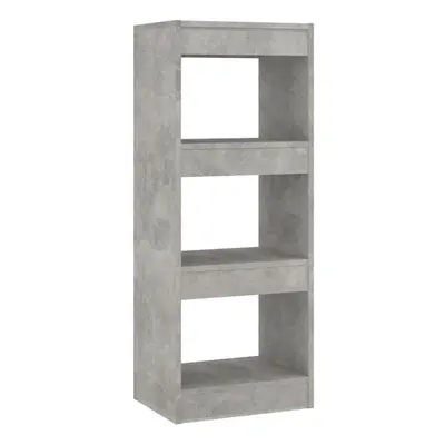 (concrete grey) vidaXL Book Cabinet/Room Divider Chipboard Home Room Partition Multi Colours