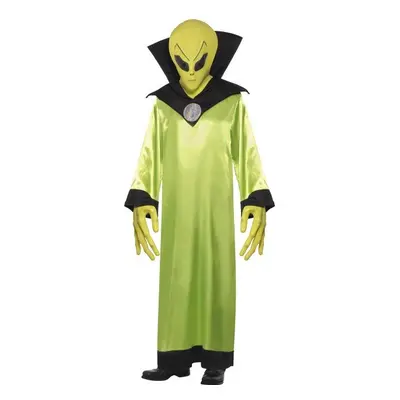 Smiffy's Men's Alien Lord Costume, Robe, Mask And Hands, Legends Of Evil, Size: - alien costume 