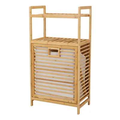 (50cm W x 30cm D x 95cm H) Freestanding Bamboo Laundry Hamper